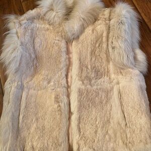 Vintage Kamal Fox Fur Vest